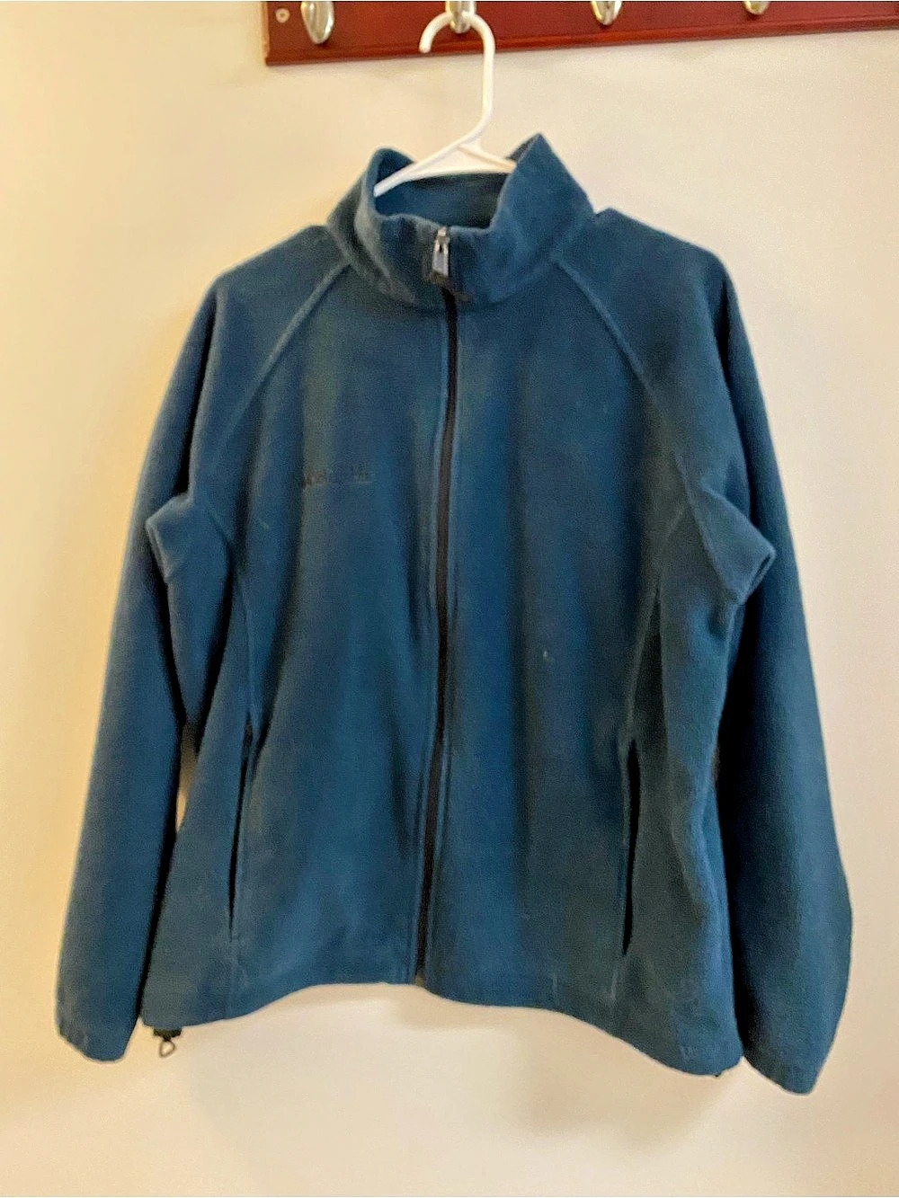 Columbia Benton Springs Full-Zip Fleece Jacket Teal Blue Large